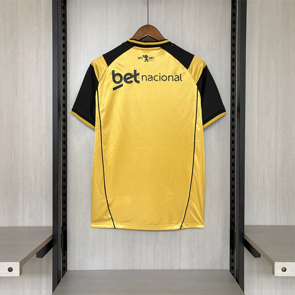 Camisola Sport Club Recife Away 2026/27 dourada