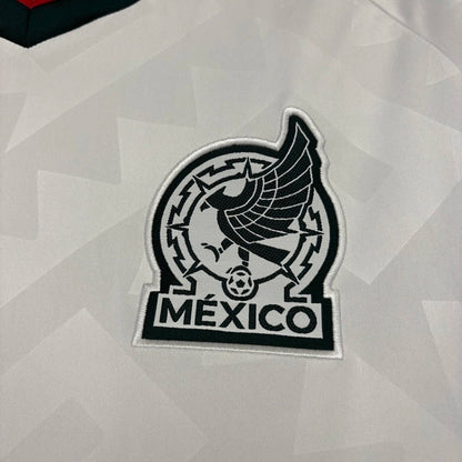 Camisola Seleção do México MANGA LONGA alternativa  branca - Copa do Mundo 2026