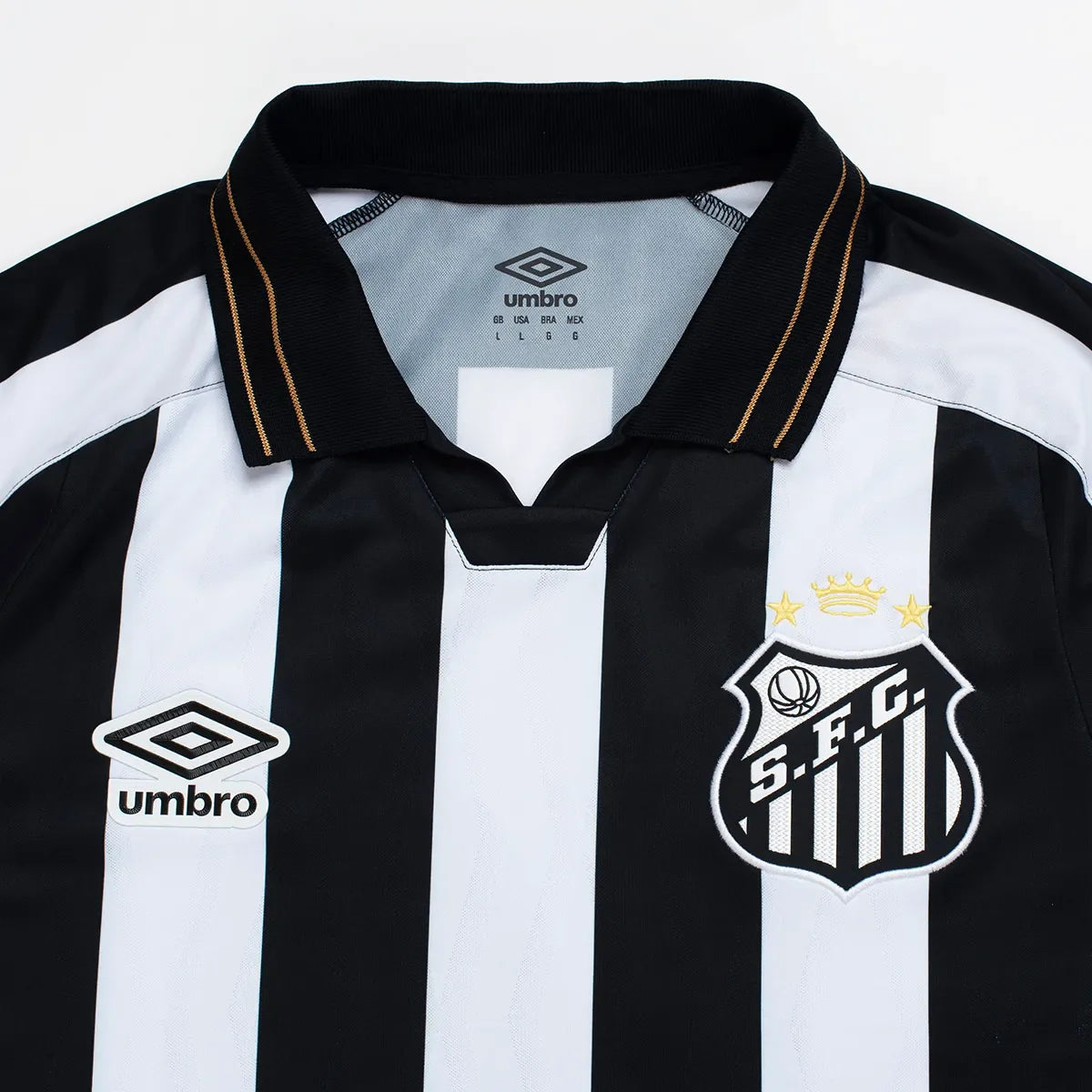 Camisola Santos Away 2026/27 branca/preto