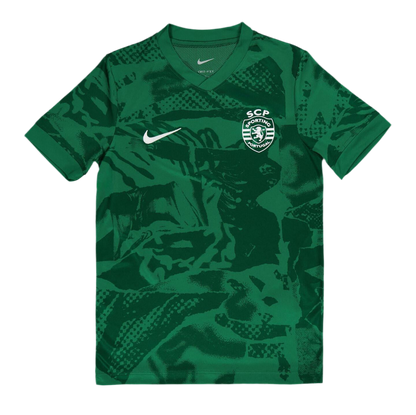 Camisola pré jogo verde 2025/26