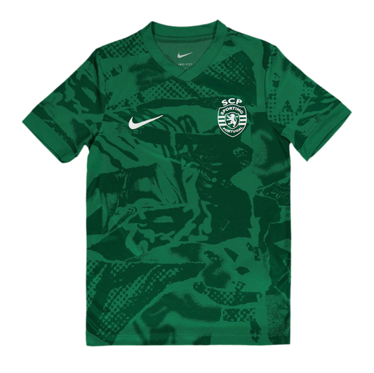 Camisola pré jogo verde 2025/26