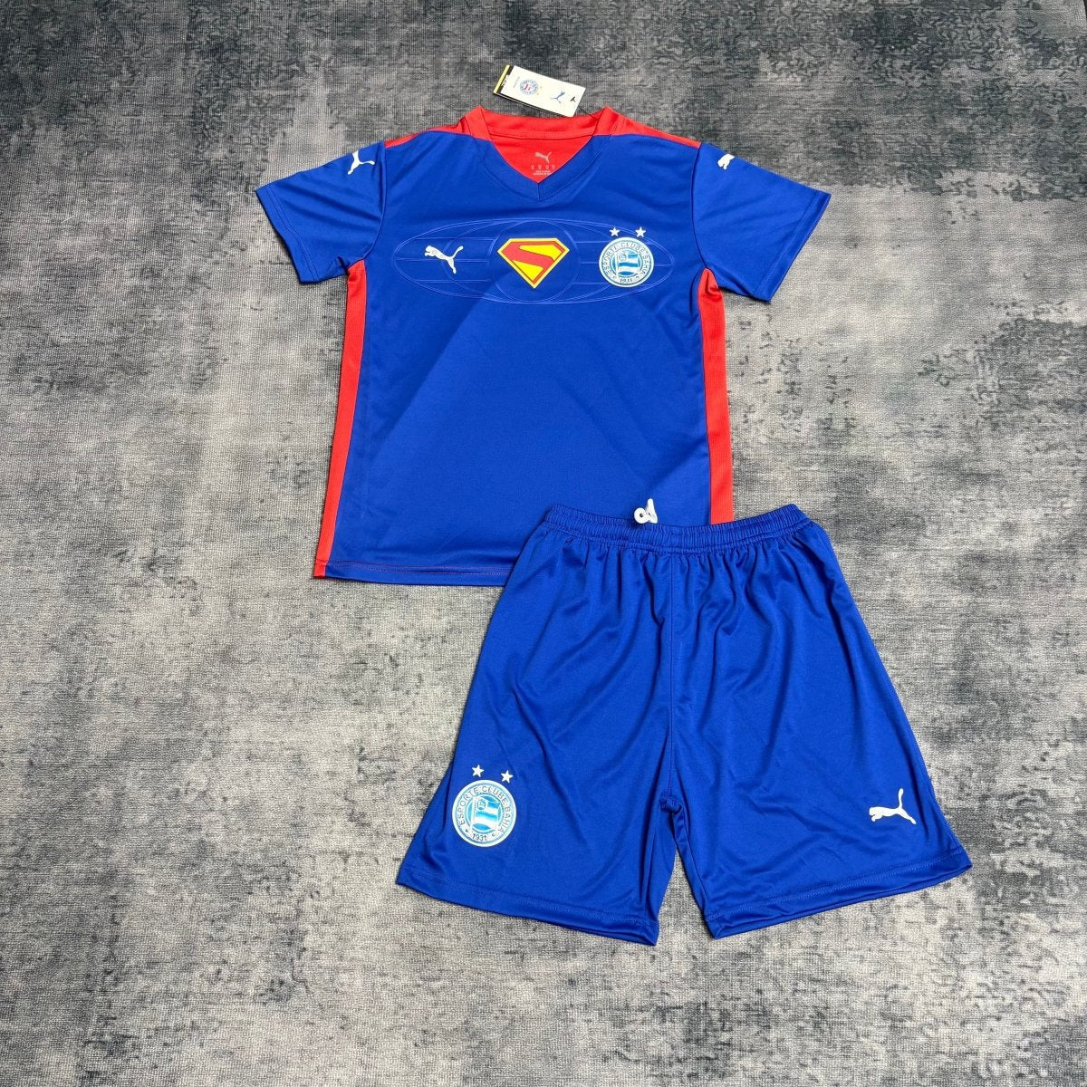 Conjunto Infantil EC Bahia Super Man 2025/26
