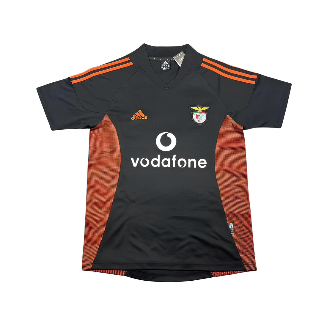 Camisola retrô preta alternativa 2002/2003