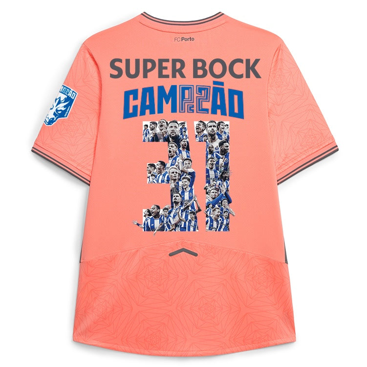 Camisola CAMPEÕES 31 segundo equipamento rosa 2025/26 - LANÇAMENTO ALTERNATIVA