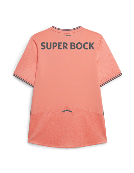 Camisola segundo equipamento rosa 2025/26 simbolo bordado