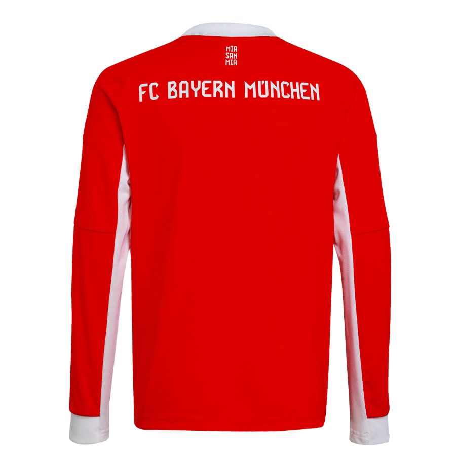 Camisola Bayern De Munique principal vermelha 2025/26 - MANGA LONGA