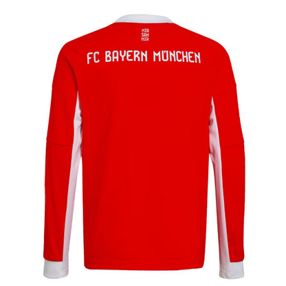 Camisola Bayern De Munique principal vermelha 2025/26 - MANGA LONGA