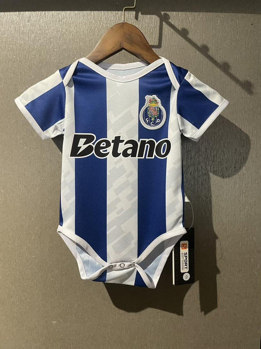 Body bebé F C P principal azul e branco - 2025/26