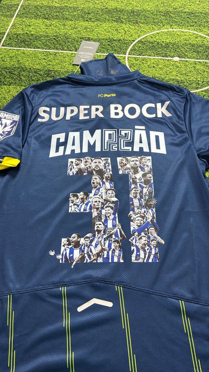 Camisola CAMPEÕES 31 quarto equipamento azul 2025/26 - LANÇAMENTO