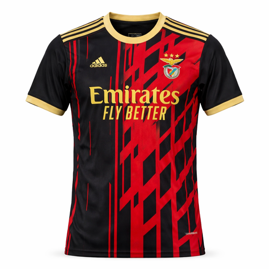 Camisola S L B concept ÁGUIA vermelha e preta 2025/26 - exclusiva