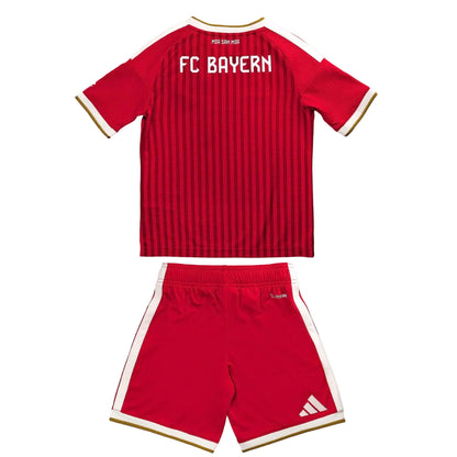 Conjunto Infantil Bayern de Munique principal 2026/27 - vermelha