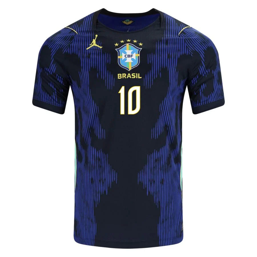 Camisola Brasil alternativa NEYMAR JR 10 Copa do Mundo 2026 - azul