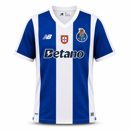 Camisola dragão PRINCIPAL 2026/27 azul e branca – LANÇAMENTO