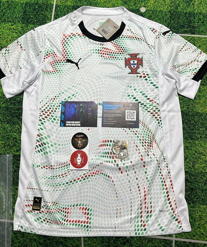 Camisola Seleção Portugal branca alternativa 2025