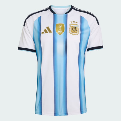 Camisola Seleção da Argentina principal branca/azul - Copa do Mundo 2026