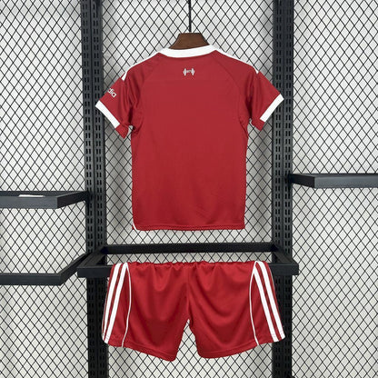 Conjunto Infantil Liverpool Home 2025/26