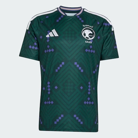 Camisola Seleção da Arábia Saudita alternativa verde - Copa do Mundo 2026