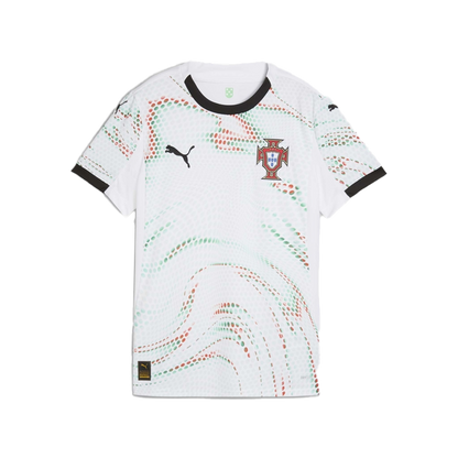 Camisola Feminina Seleção Portugal branca alternativa 2025