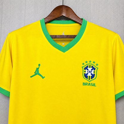 Camisola Brasil Jhordan Amarela 2026