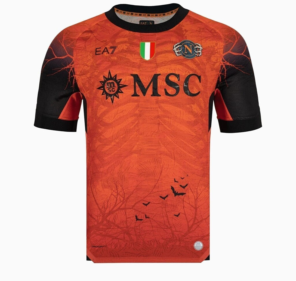 Camisola Napoles Halloween laranja 2025/26 - napoli