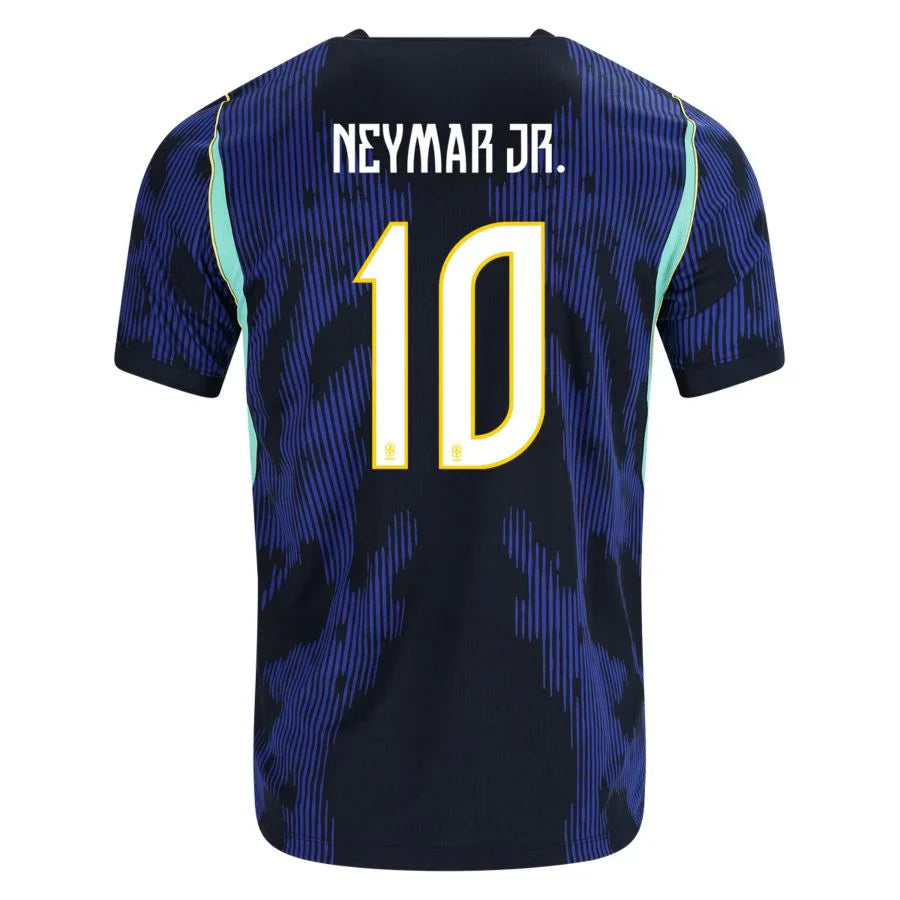 Camisola Brasil alternativa NEYMAR JR 10 Copa do Mundo 2026 - azul