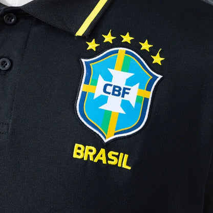 Camisola Brasil Jhordan Preta 2026