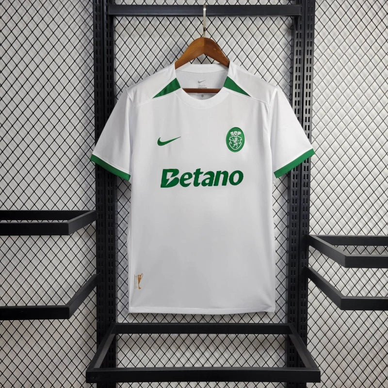 Camisola alternativa taça das taças branca 2024/25