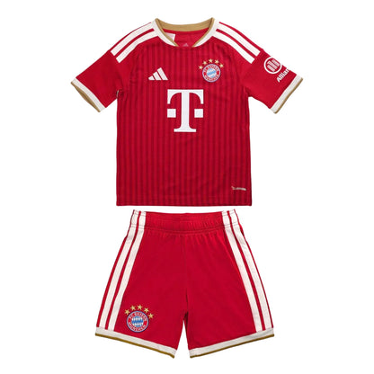 Conjunto Infantil Bayern de Munique principal 2026/27 - vermelha