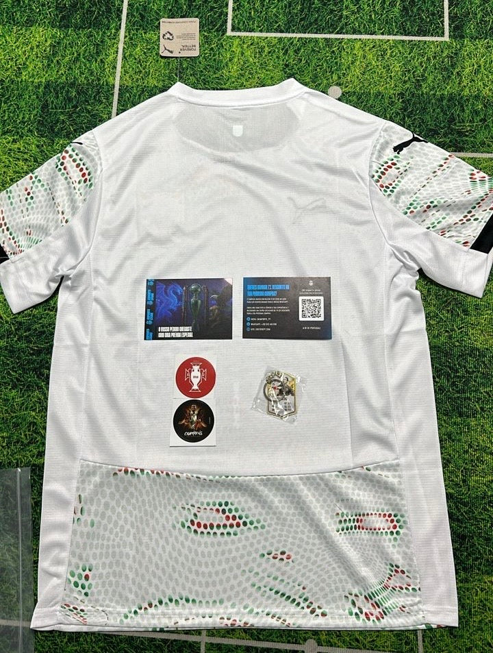Camisola Seleção Portugal branca alternativa 2025