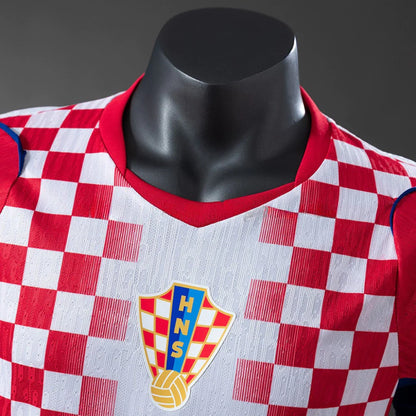 Camisola Croácia principal copa do mundo 2026 branca/vermelha - PLAYER