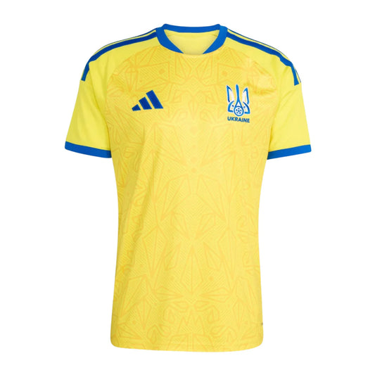 Camisola Seleção da Ucrânia principal amarela - Copa do Mundo 2026