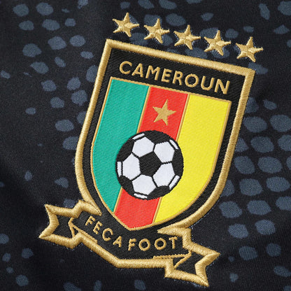 Camisola Seleção de Camarões alternativa verde/preta - Copa do Mundo 2026
