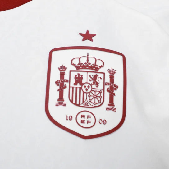 Camisola Seleção da Espanha alternativa branca - Copa do Mundo 2026
