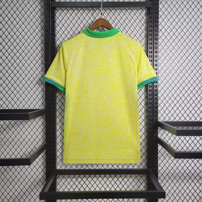 Camisola Brasil Amarela Home Copa do Mundo 2022
