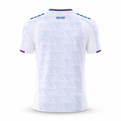 Camisola Seleção Cabo Verde alternativa branca - Copa do Mundo 2026