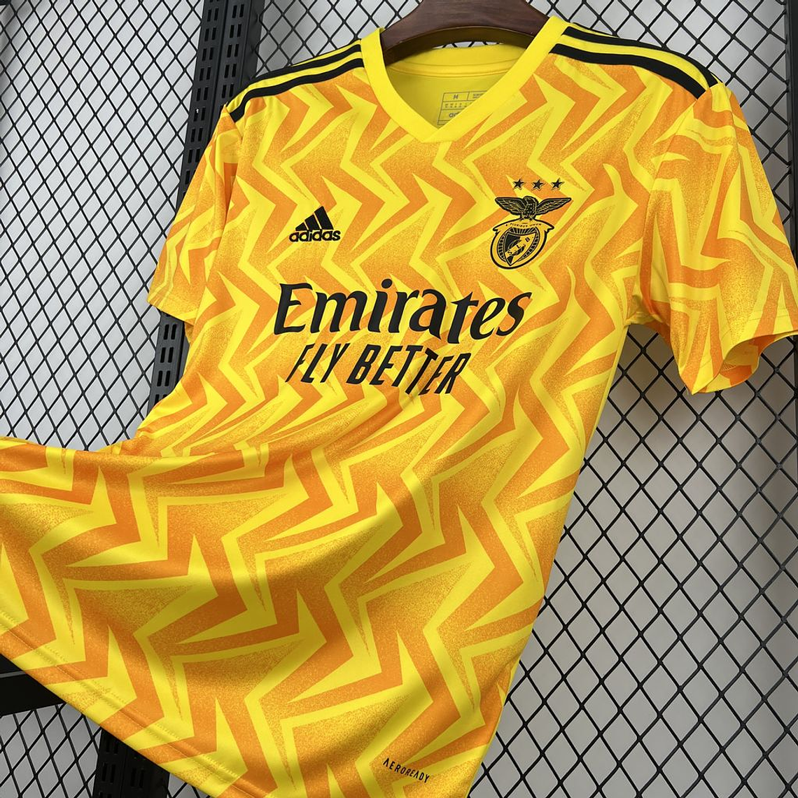 Camisola S L B retrô away AMARELA 2022/23