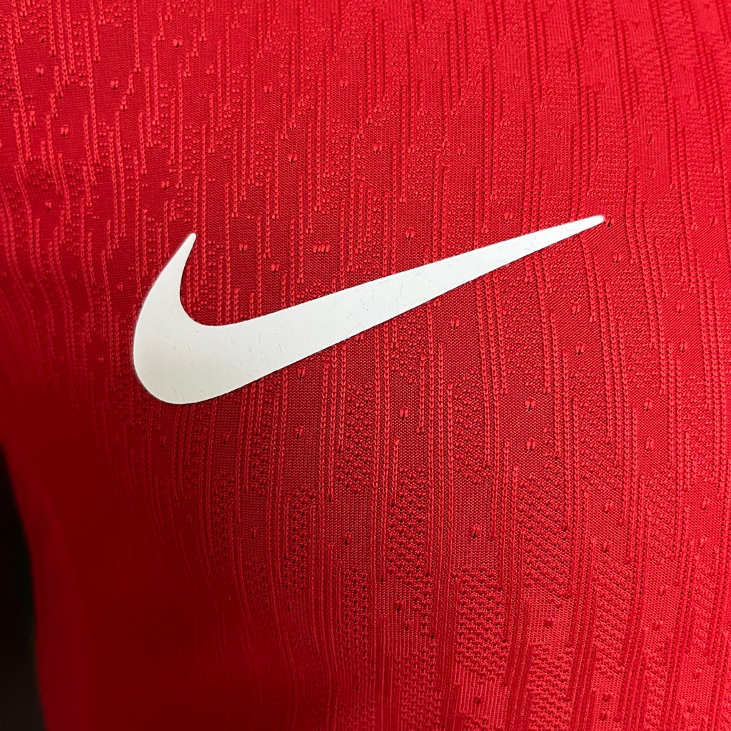 Camisola Portugal Vermelha Home Euro 2024 Player
