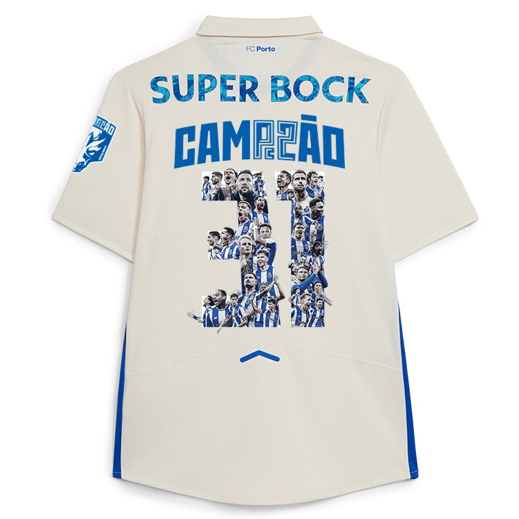 Camisola CAMPEÕES 31 terceiro equipamento third branco 2025/26 - LANÇAMENTO ALTERNATIVA