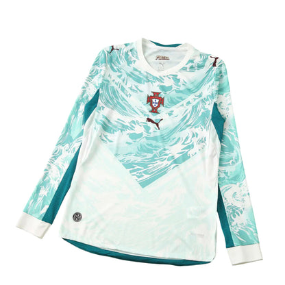 Camisola Seleção Portugal MANGA LONGA alternativa azul copa do mundo 2026