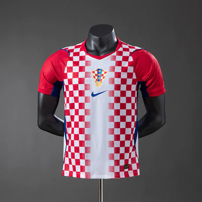 Camisola Croácia principal copa do mundo 2026 branca/vermelha - PLAYER