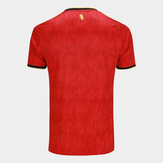 Camisola Seleção da Bélgica principal vermelha - Copa do Mundo 2026