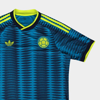 Camisola Seleção da Colombia alternativa azul - Copa do Mundo 2026