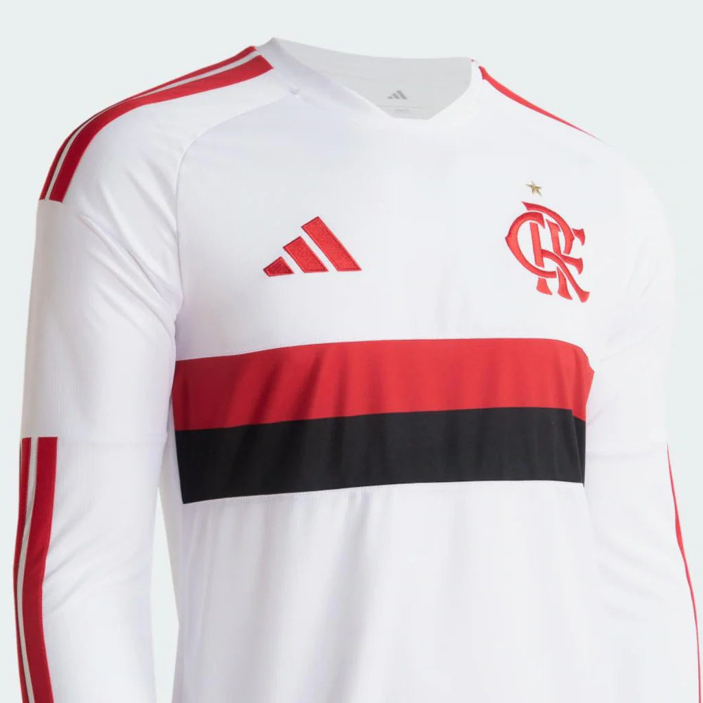 Camisola Manga longa Flamengo Away 2026/27 branca