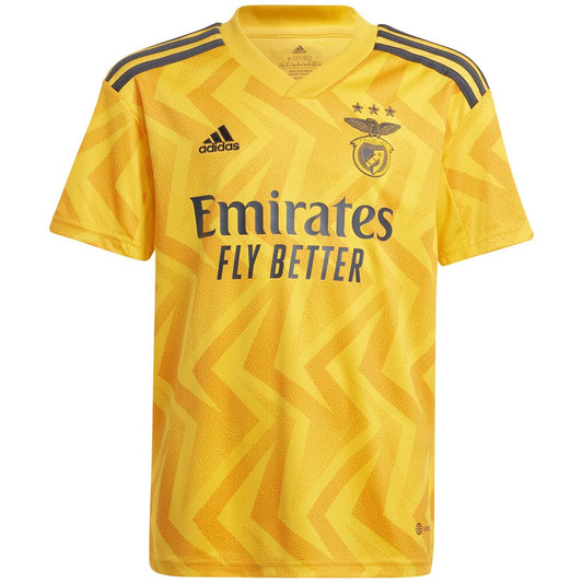 Camisola S L B retrô away AMARELA 2022/23