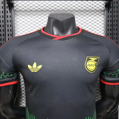 Camisola Jamaica alternativa copa do mundo 2026 preta - PLAYER