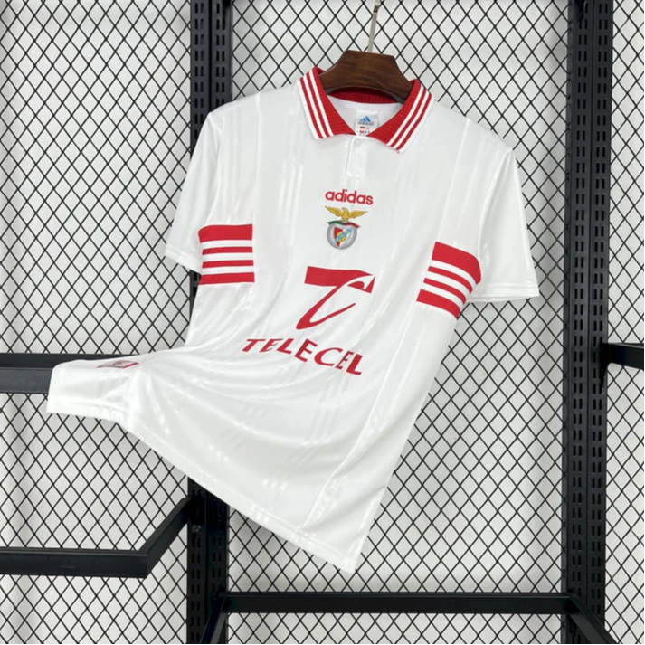 Camisola retrô branca alternativa 1997/98