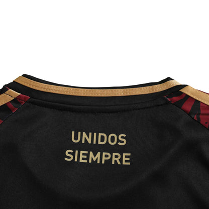 Conjunto infantil Seleção Peru alternativa preta COPA DO MUNDO 2026