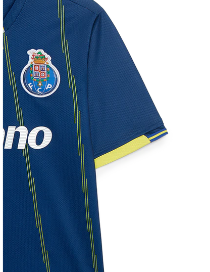 Camisola quarto equipamento 2026/27 azul – COM BADGE CELEBRAÇÃO LIGA EUROPA DUBLIN