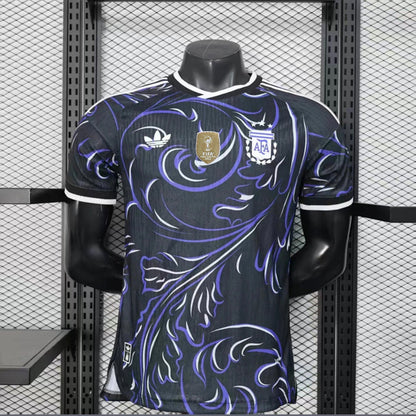 Camisola Seleção Argentina alternativa preta/azul COPA DO MUNDO 2026 - PLAYER - AUTHENTIC