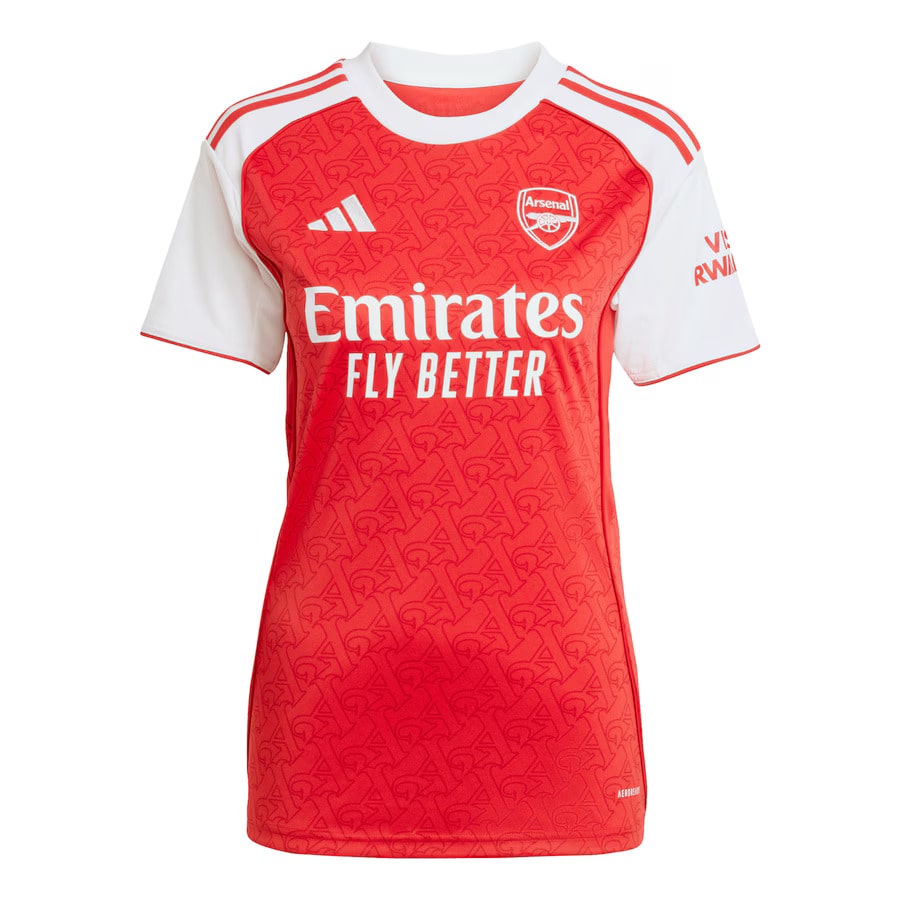 Camisola FEMININA principal vermelha 2025/26